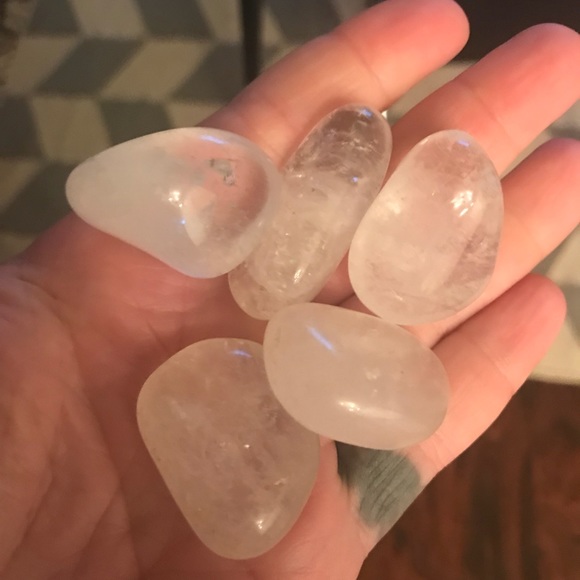 5 pieces of polished quartz - Picture 3 of 4